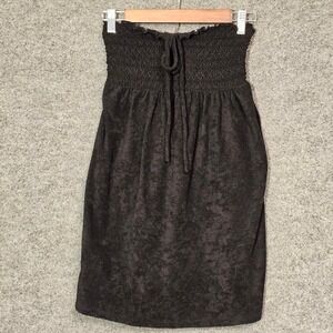 Sleeveless Smocked‎ Terry Convertible Dress